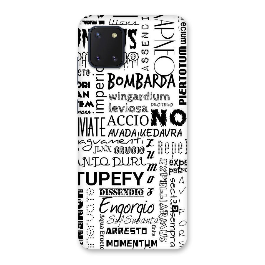 Stupefy Back Case for Galaxy Note 10 Lite
