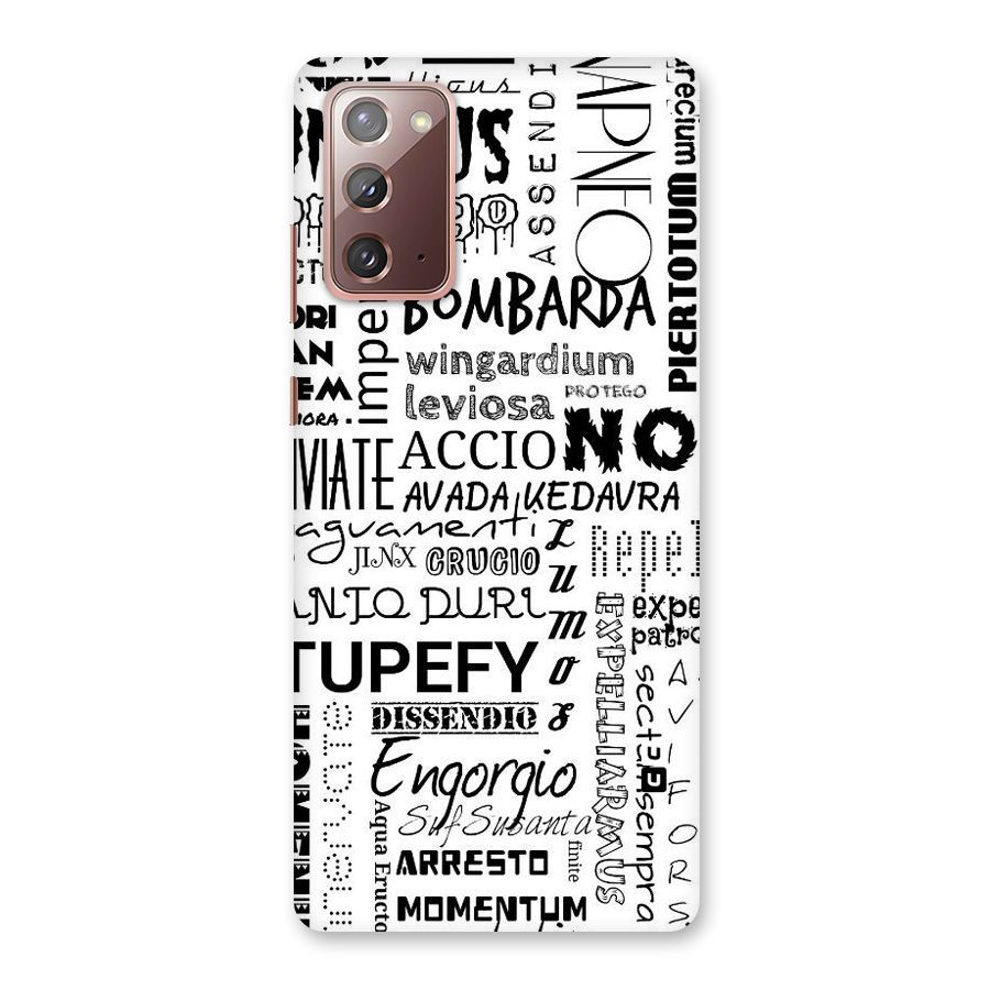 Stupefy Back Case for Galaxy Note 20
