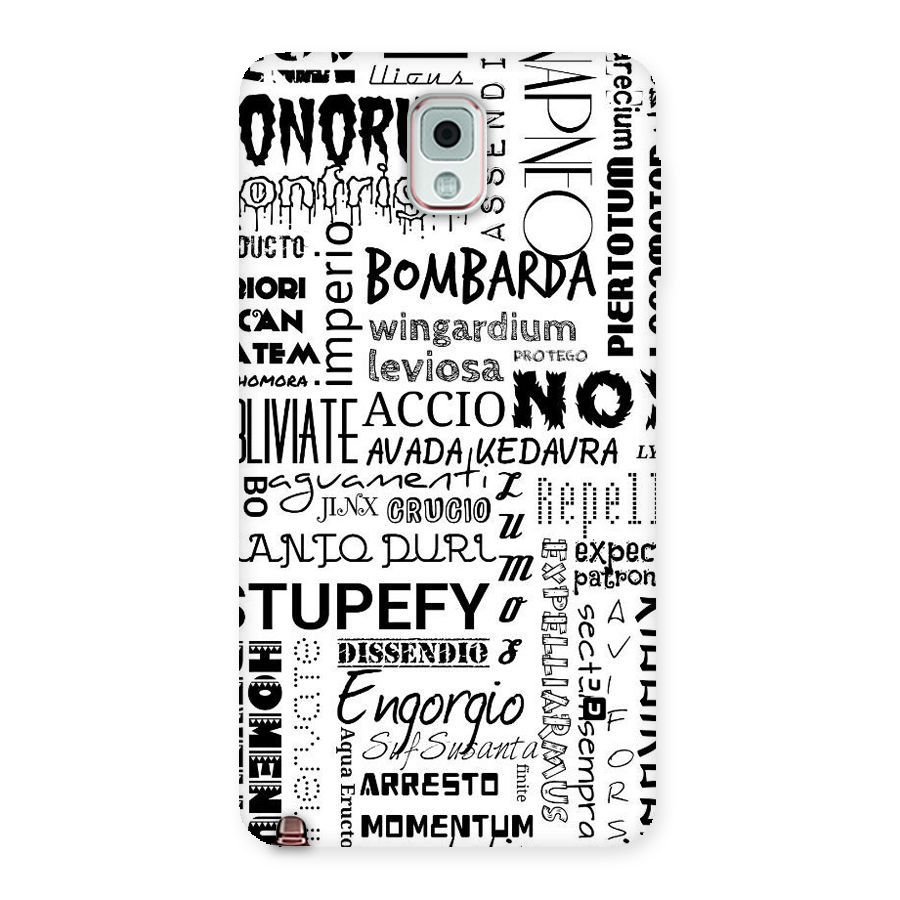 Stupefy Back Case for Galaxy Note 3