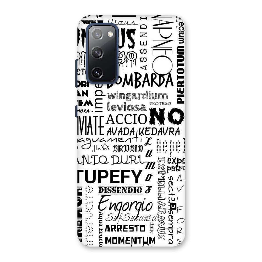 Stupefy Back Case for Galaxy S20 FE