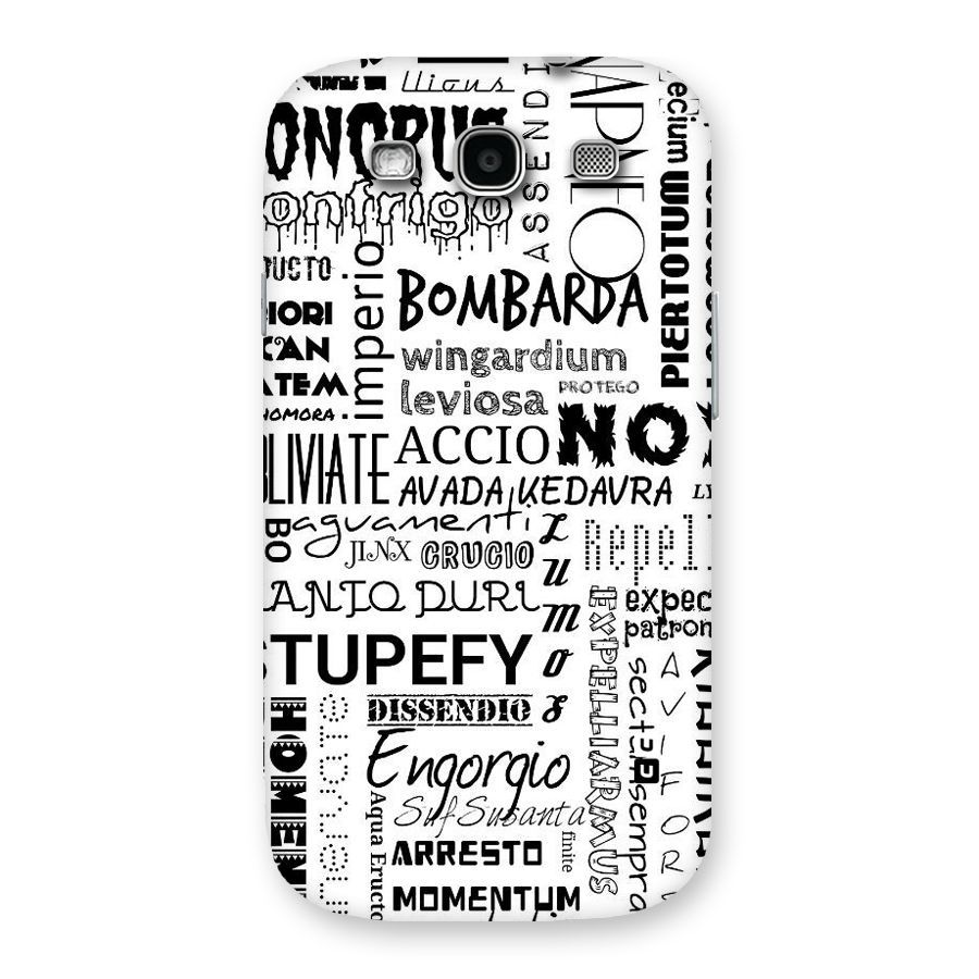 Stupefy Back Case for Galaxy S3