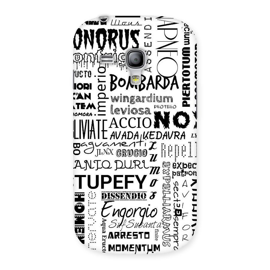 Stupefy Back Case for Galaxy S3 Mini