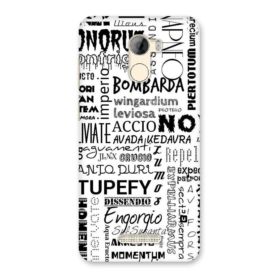 Stupefy Back Case for Gionee A1 LIte