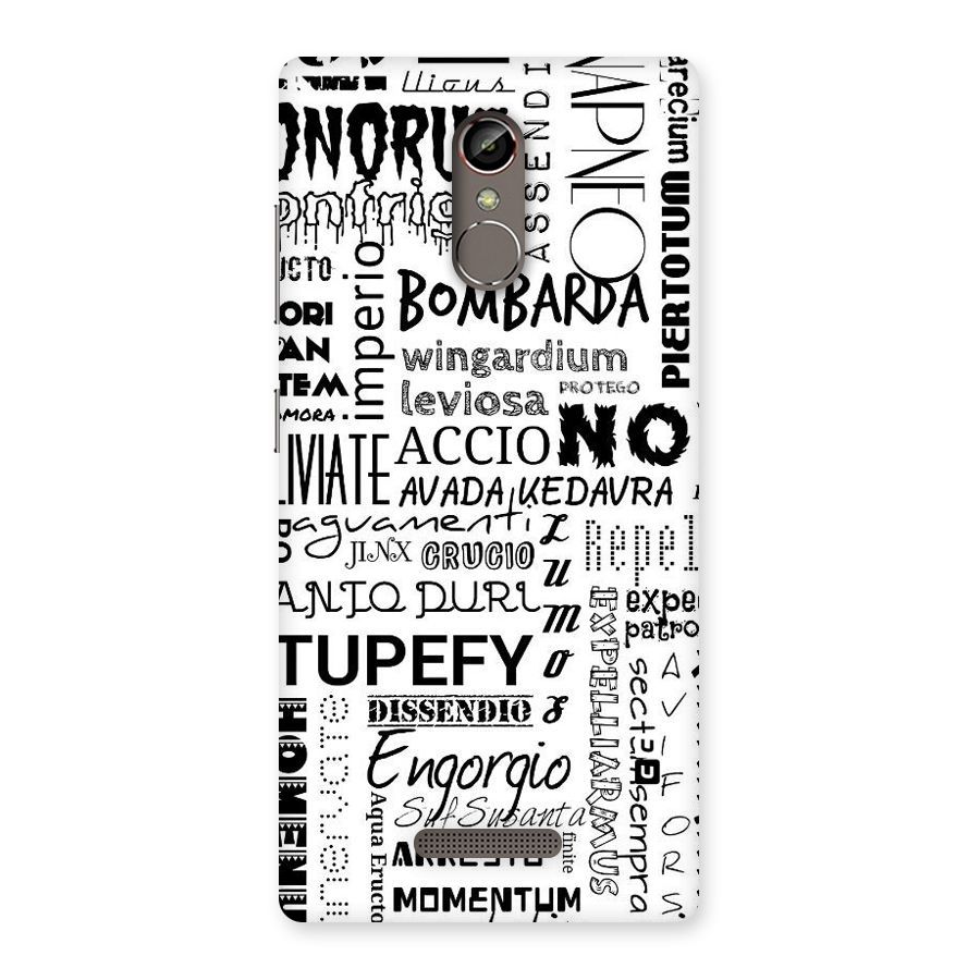 Stupefy Back Case for Gionee S6s