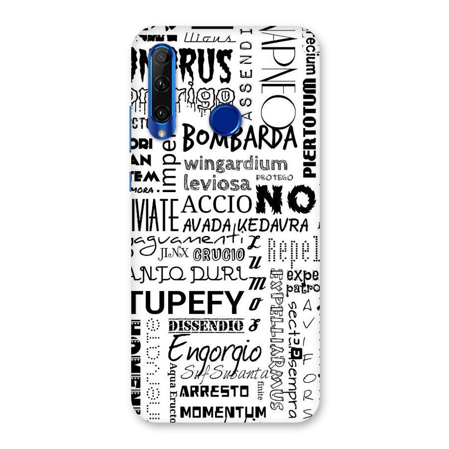 Stupefy Back Case for Honor 20i