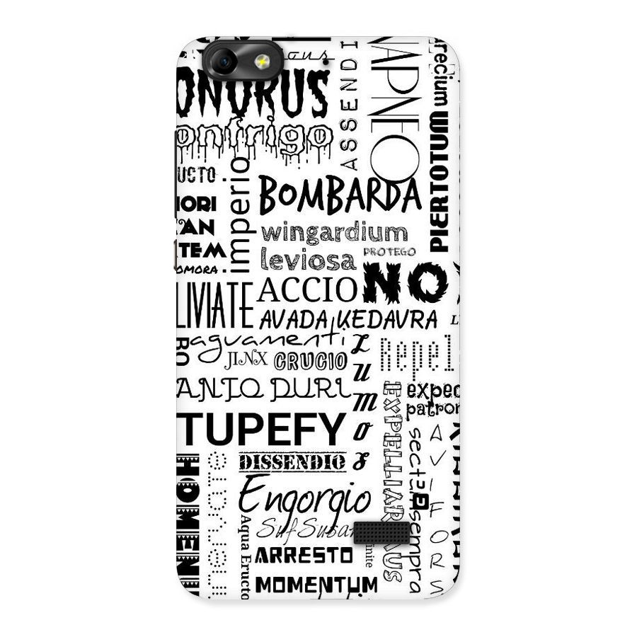 Stupefy Back Case for Honor 4C