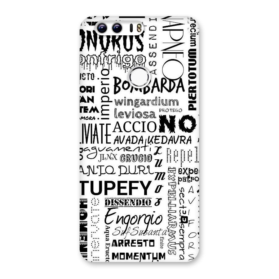 Stupefy Back Case for Honor 8
