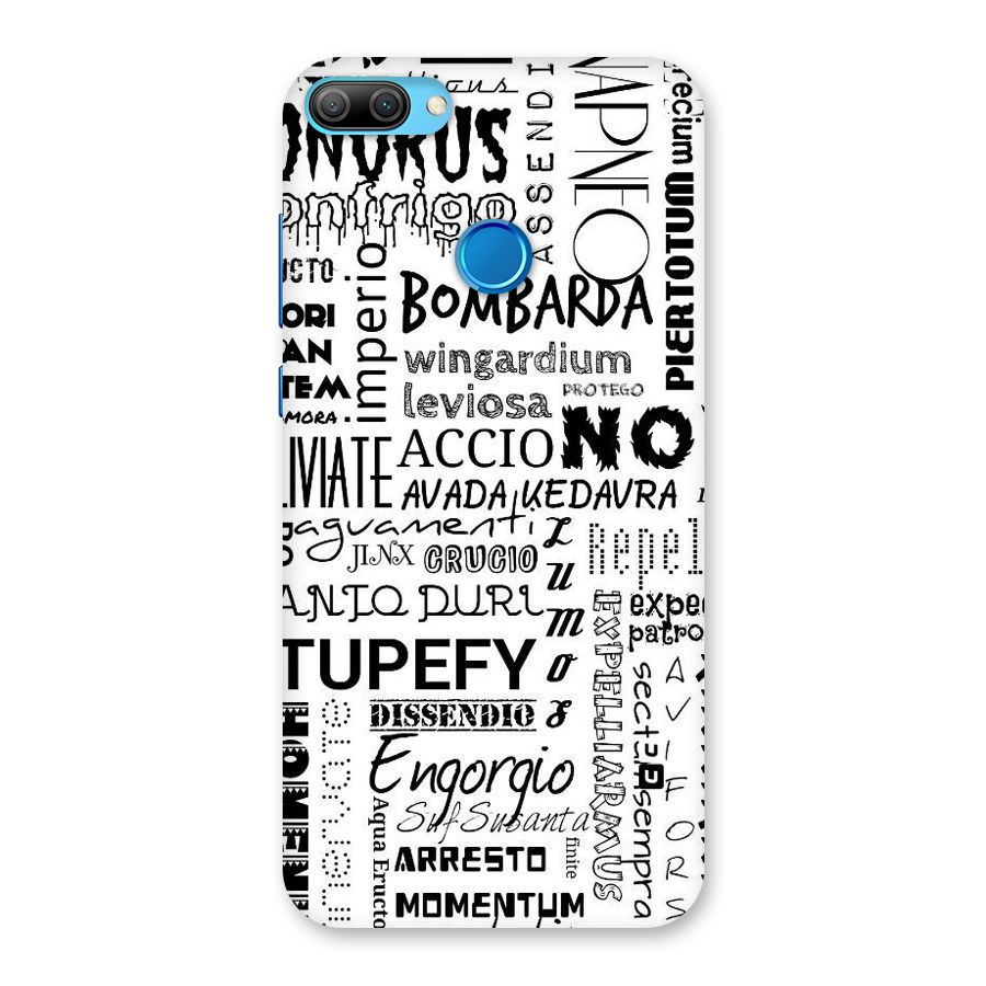 Stupefy Back Case for Honor 9N
