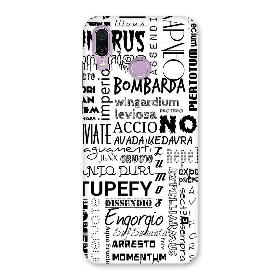Stupefy Back Case for Honor Play