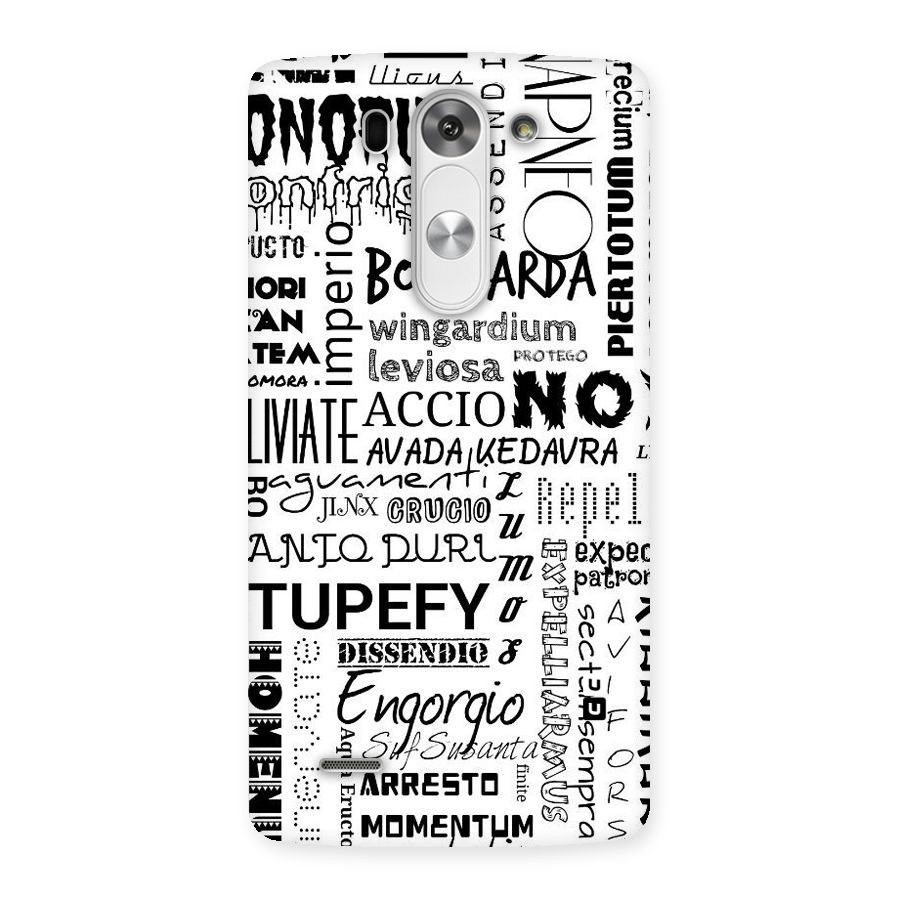 Stupefy Back Case for LG G3 Beat