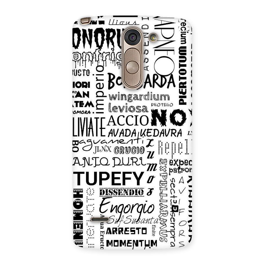 Stupefy Back Case for LG G3 Stylus