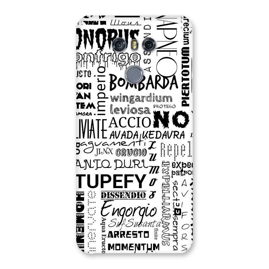 Stupefy Back Case for LG G6