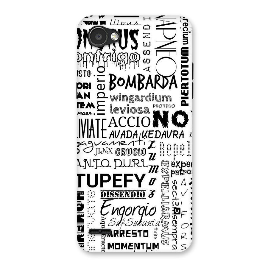 Stupefy Back Case for LG Q6