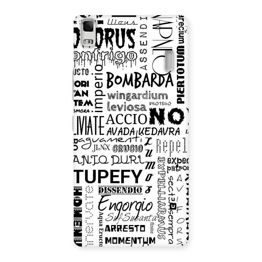 Stupefy Back Case for Lenovo A7000