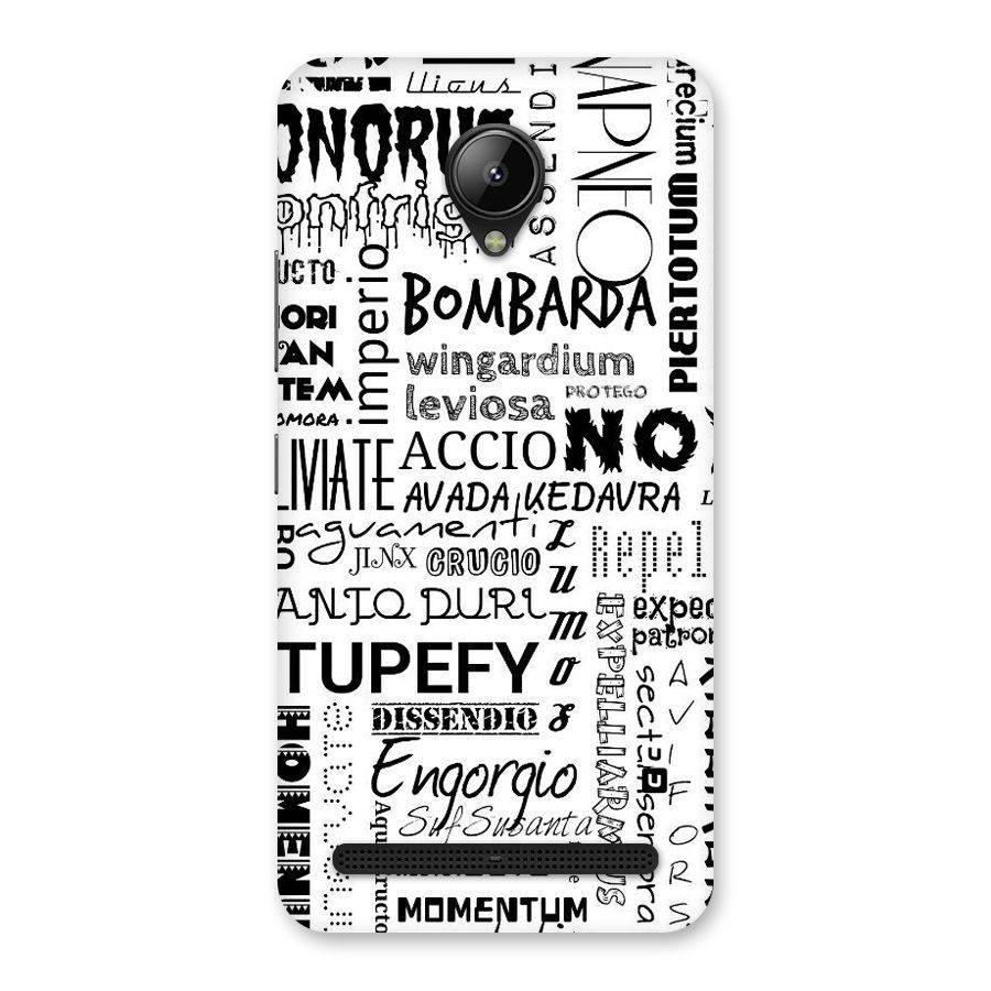 Stupefy Back Case for Lenovo C2