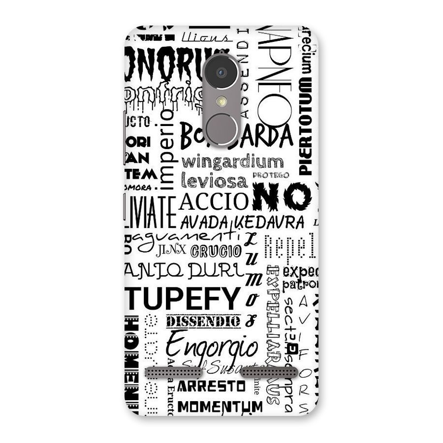 Stupefy Back Case for Lenovo K6 Power