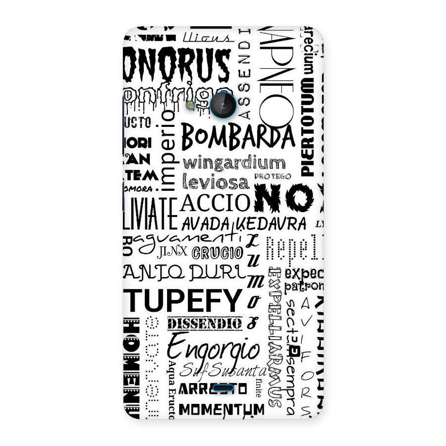 Stupefy Back Case for Lumia 540