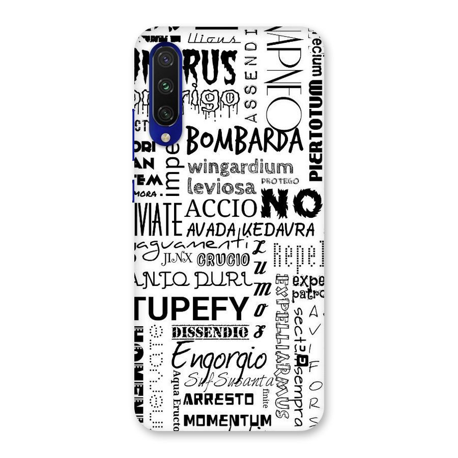 Stupefy Back Case for Mi A3