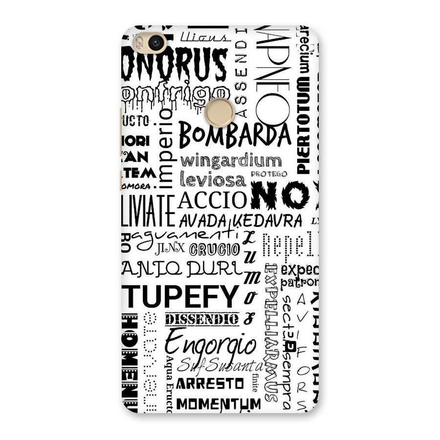 Stupefy Back Case for Mi Max 2