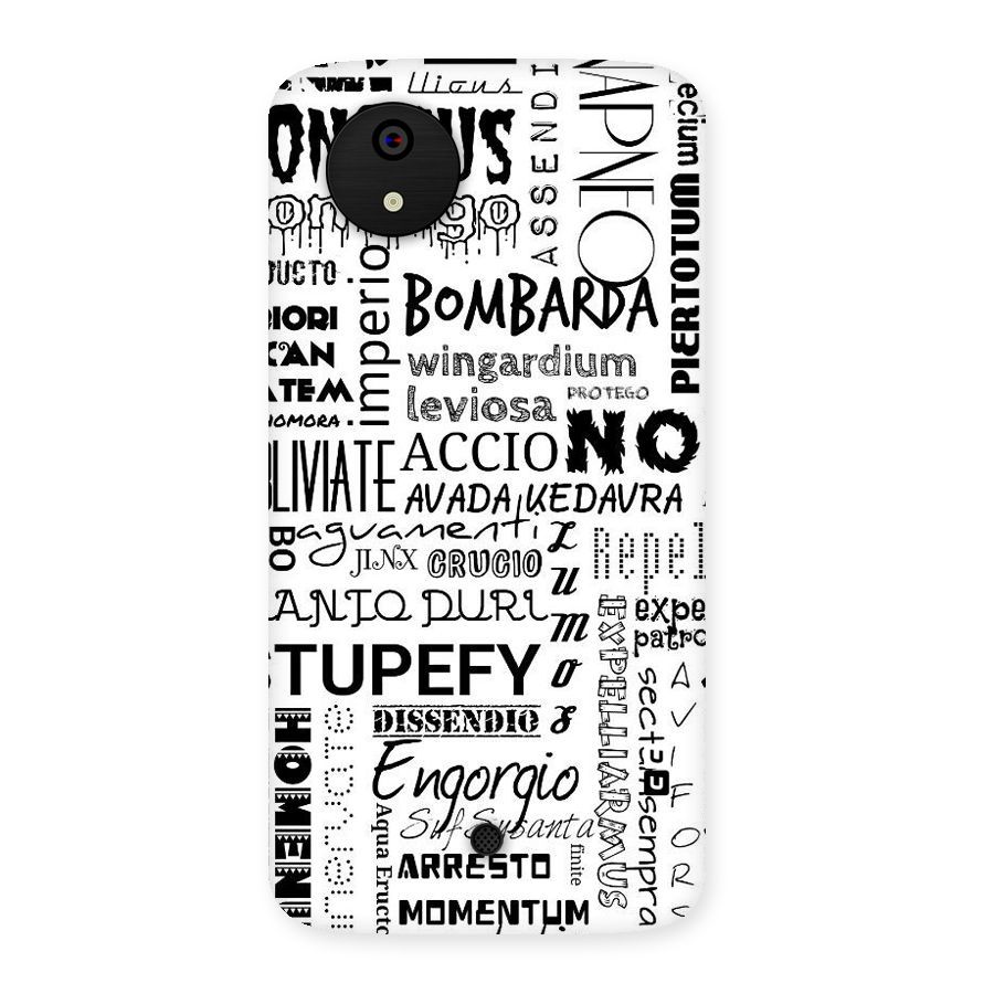 Stupefy Back Case for Micromax Canvas A1