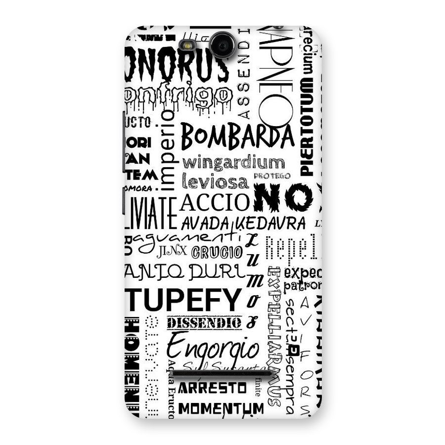Stupefy Back Case for Micromax Canvas Juice 3 Q392