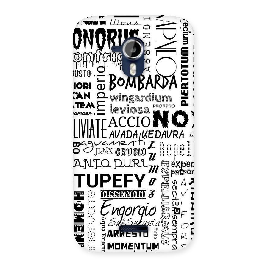 Stupefy Back Case for Micromax Canvas Magnus A117