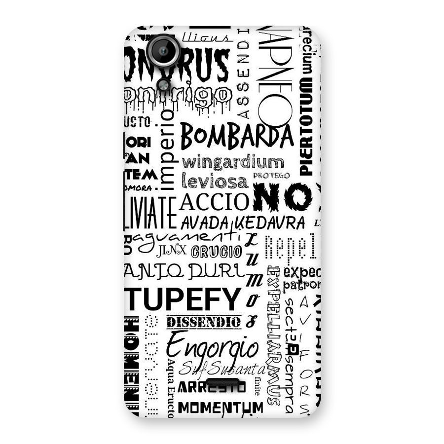 Stupefy Back Case for Micromax Canvas Selfie Lens Q345