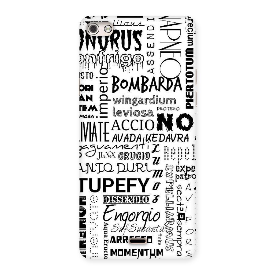 Stupefy Back Case for Micromax Canvas Silver 5