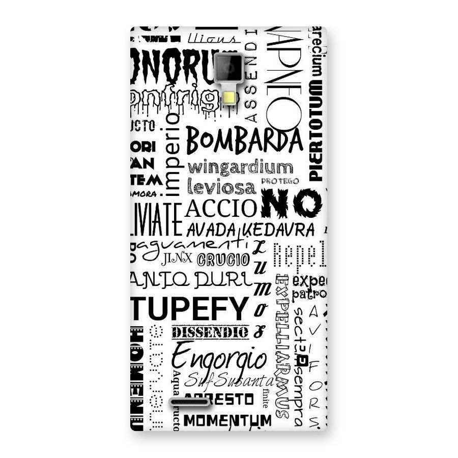 Stupefy Back Case for Micromax Canvas Xpress A99