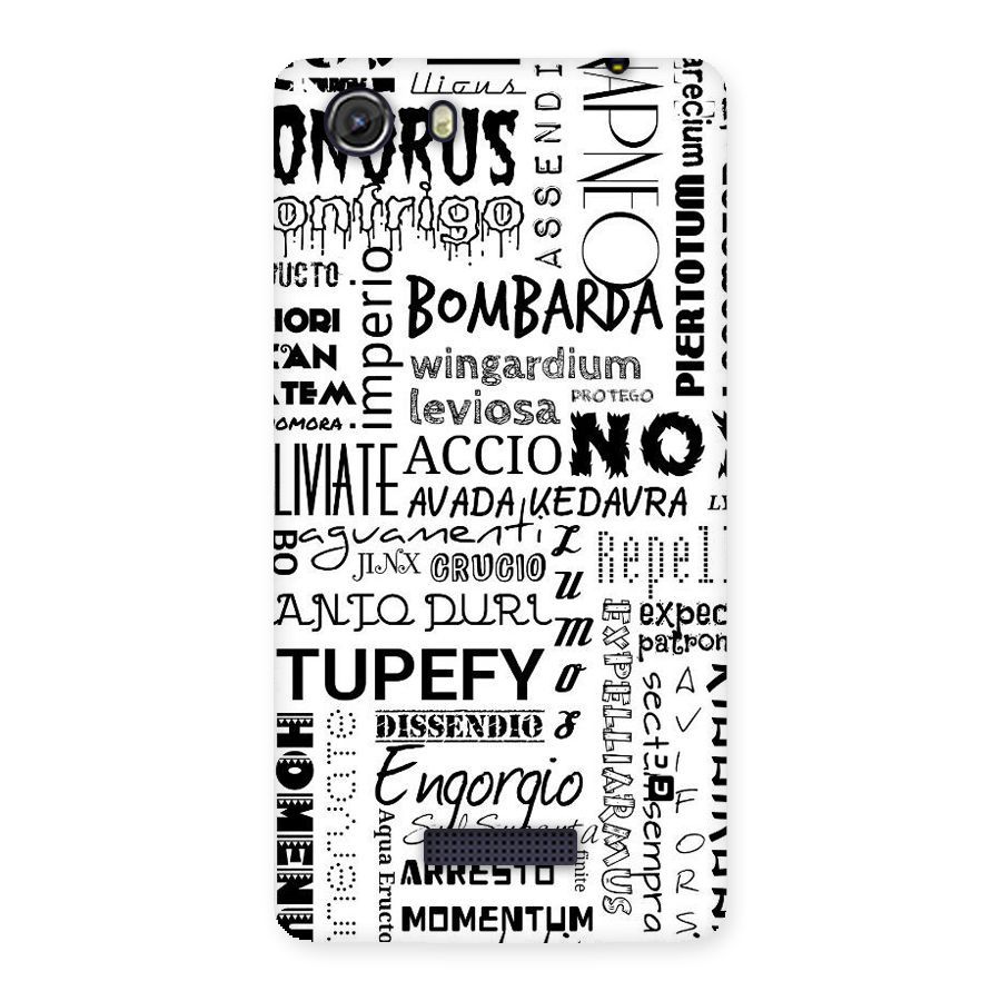 Stupefy Back Case for Micromax Unite 3