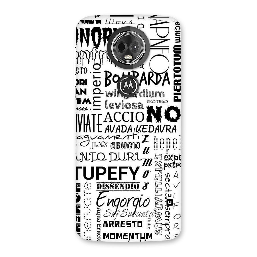 Stupefy Back Case for Moto E5 Plus