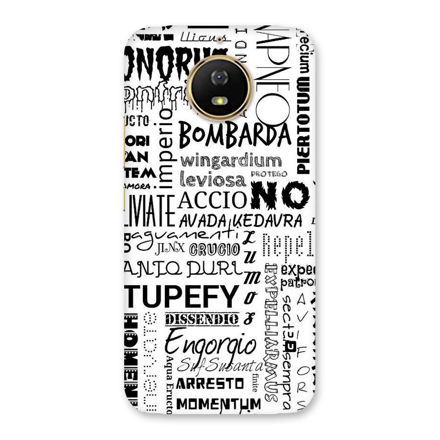 Stupefy Back Case for Moto G5s