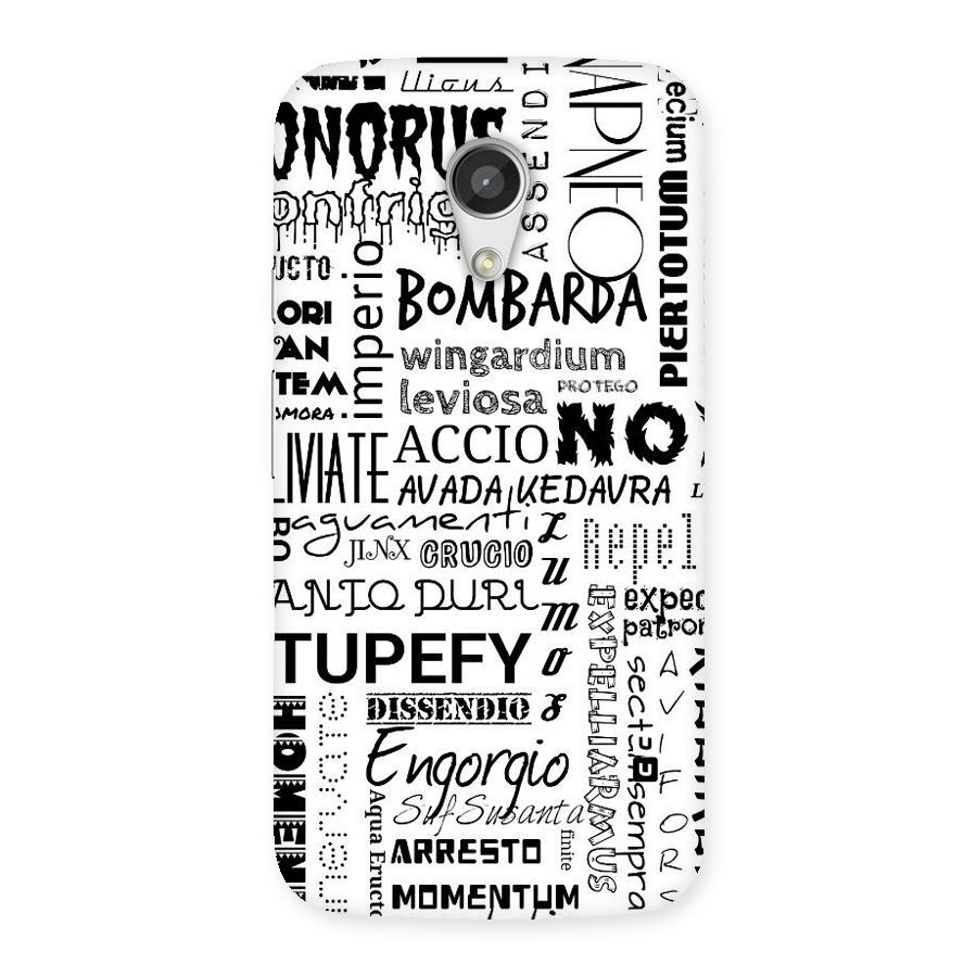 Stupefy Back Case for Moto G 2nd Gen