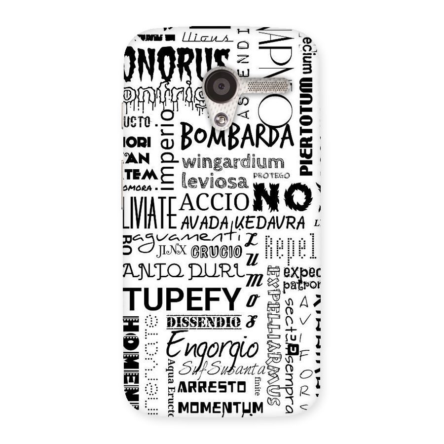Stupefy Back Case for Moto X