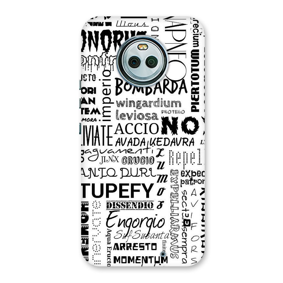 Stupefy Back Case for Moto X4