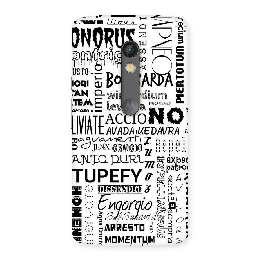 Stupefy Back Case for Moto X Play