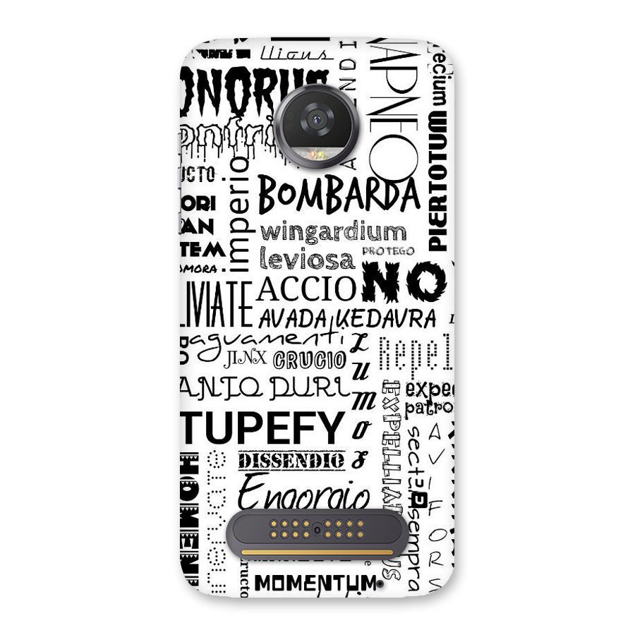 Stupefy Back Case for Moto Z2 Play
