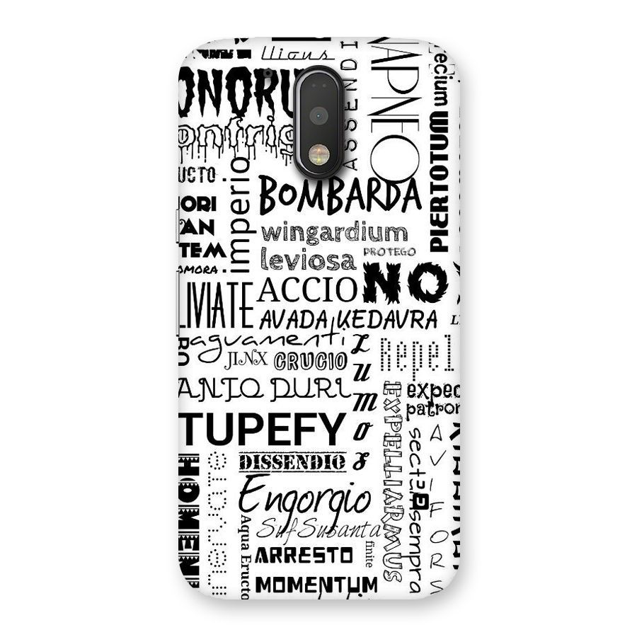Stupefy Back Case for Motorola Moto G4 Plus