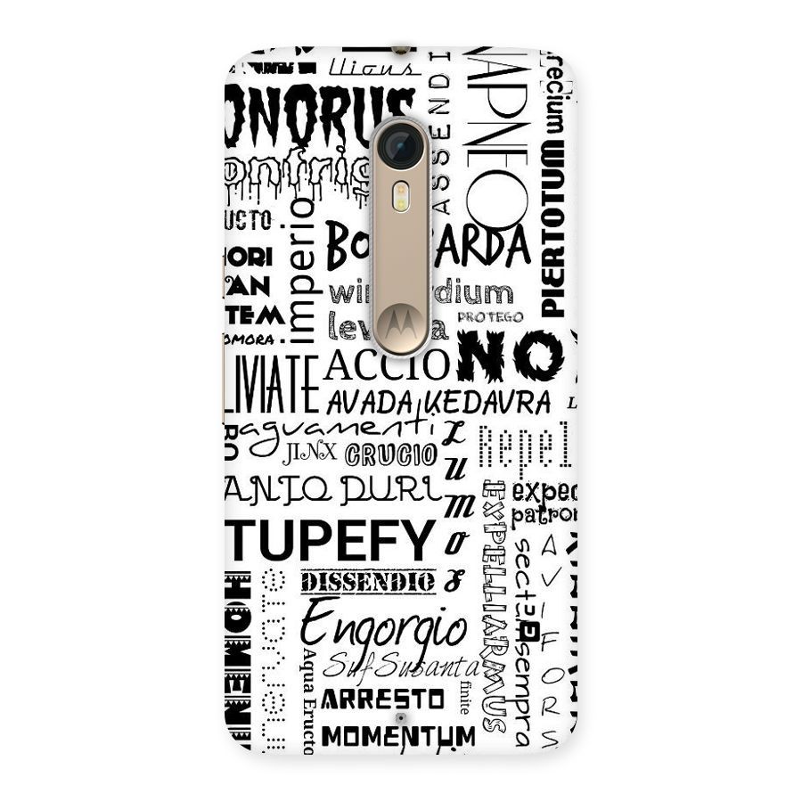 Stupefy Back Case for Motorola Moto X Style