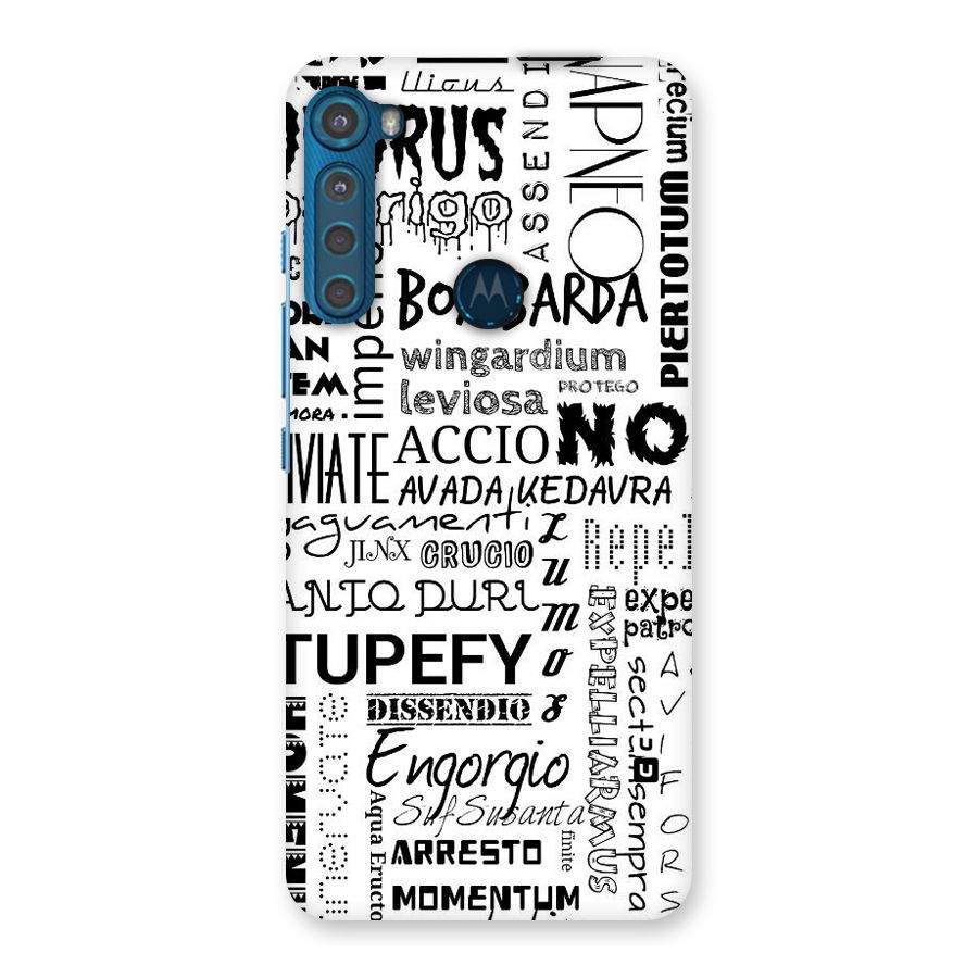 Stupefy Back Case for Motorola One Fusion Plus