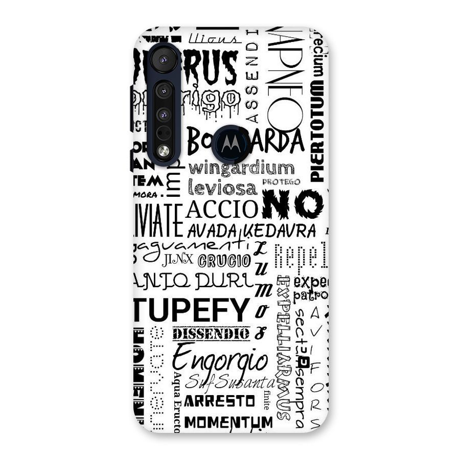 Stupefy Back Case for Motorola One Macro