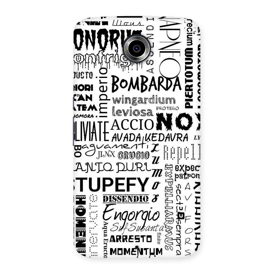 Stupefy Back Case for Nexsus 6