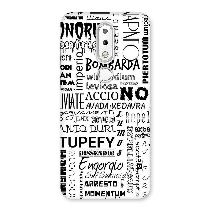 Stupefy Back Case for Nokia 6.1 Plus