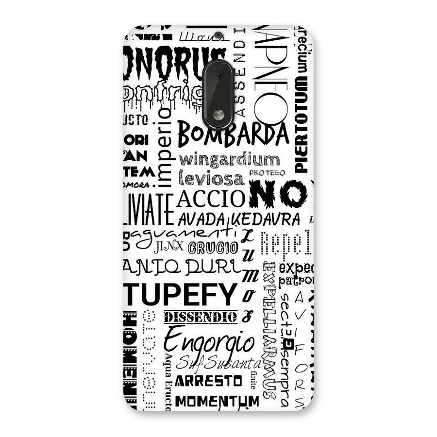 Stupefy Back Case for Nokia 6