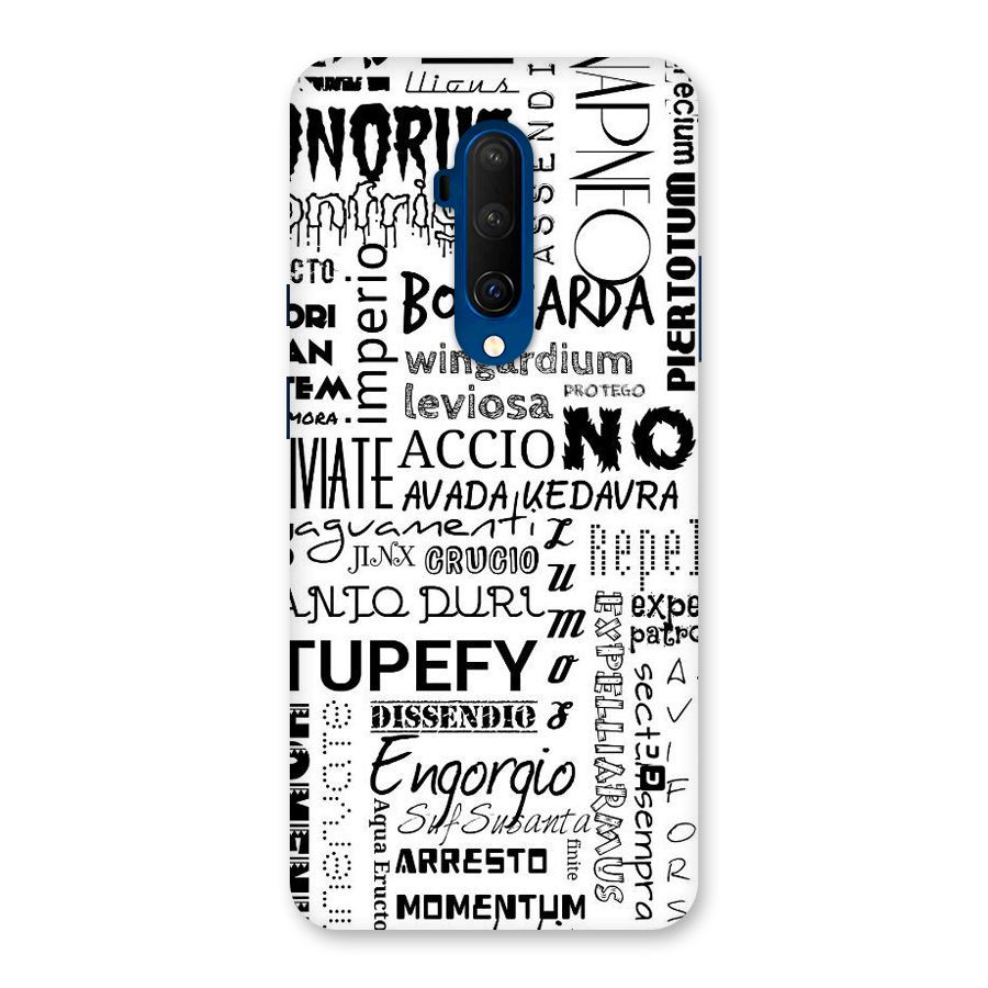 Stupefy Back Case for OnePlus 7T Pro