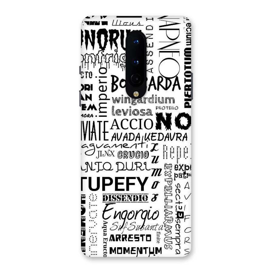 Stupefy Back Case for OnePlus 8