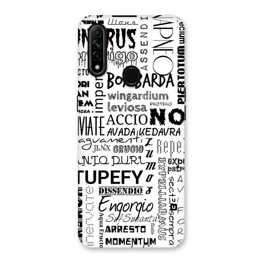 Stupefy Back Case for Oppo A31