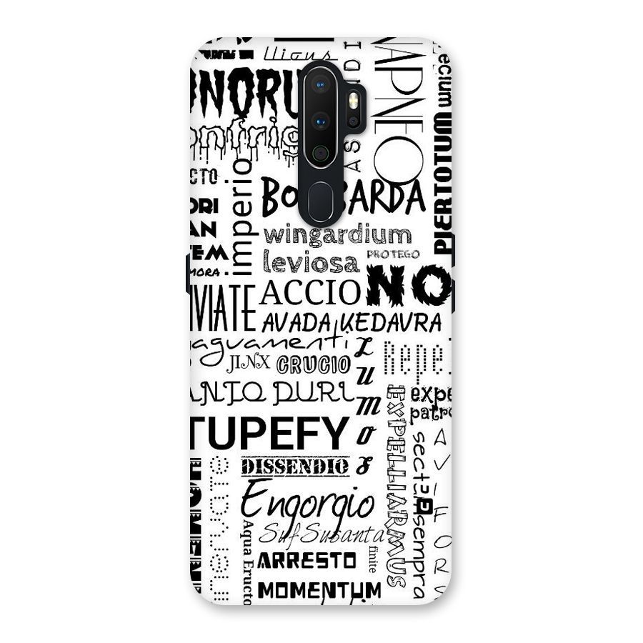 Stupefy Back Case for Oppo A5 (2020)