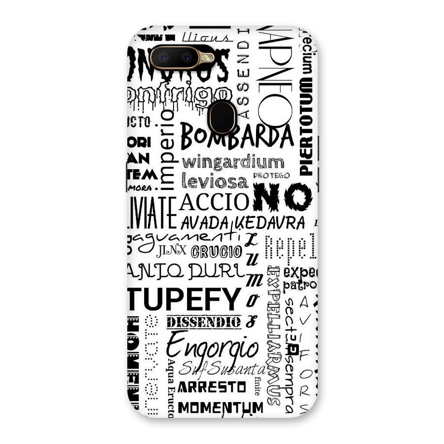 Stupefy Back Case for Oppo A5s