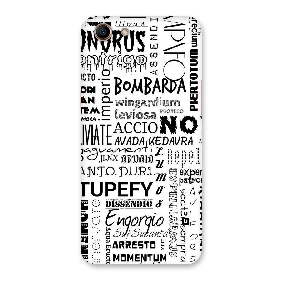 Stupefy Back Case for Oppo A83 (2018)